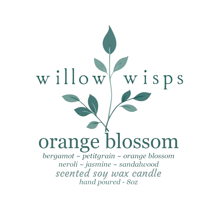 Orange Blossom 8oz Candle