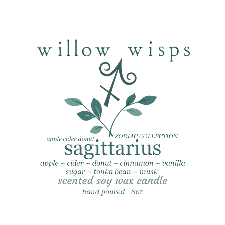 Sagittarius 8oz Iridescent Candle