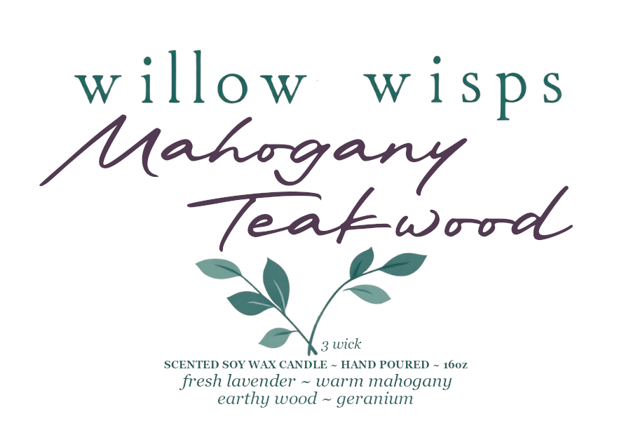 Mahogany Teakwood 16oz 3-Wick Candle