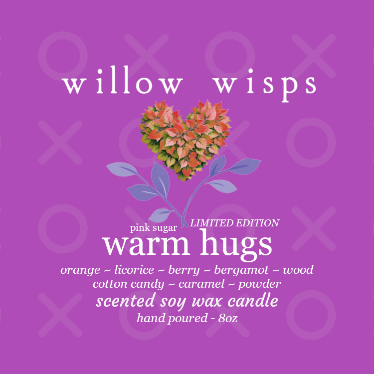Warm Hugs 8oz Valentine’s Candle