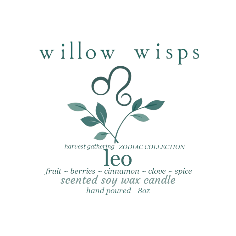 Leo 8oz Iridescent Candle