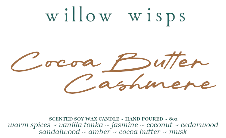 Cocoa Butter Cashmere 8oz Candle