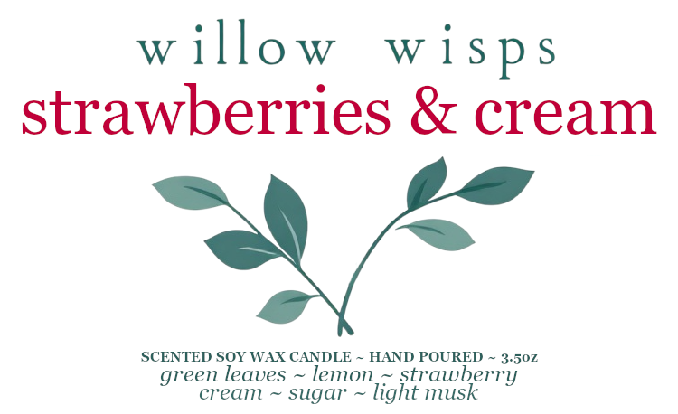 Strawberries & Cream 3.5oz Sampler Candle