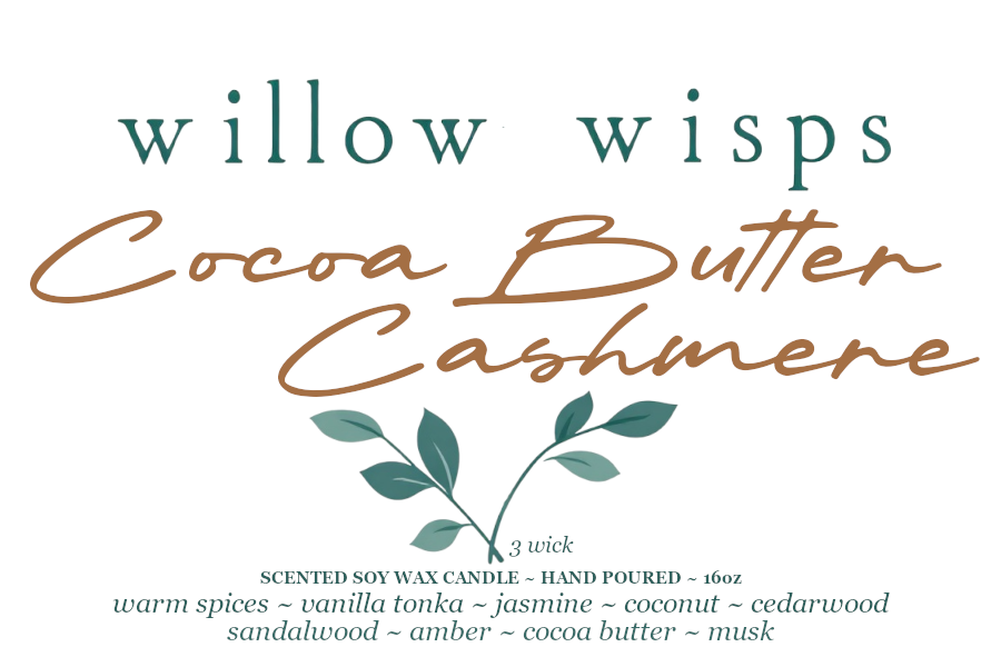 Cocoa Butter Cashmere 16oz 3-Wick Candle