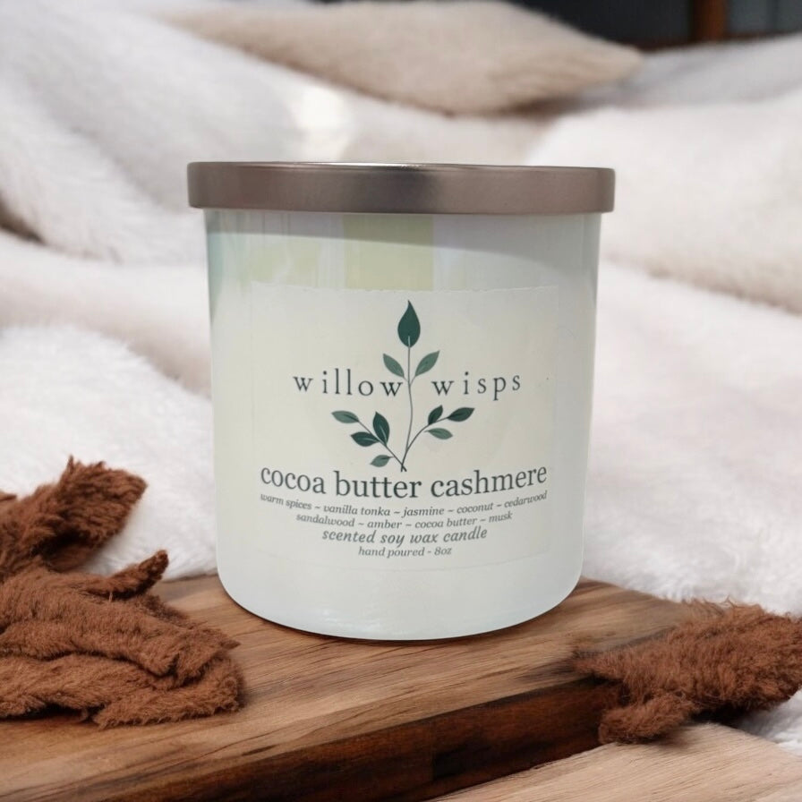 Cocoa Butter Cashmere 8oz Iridescent Candle