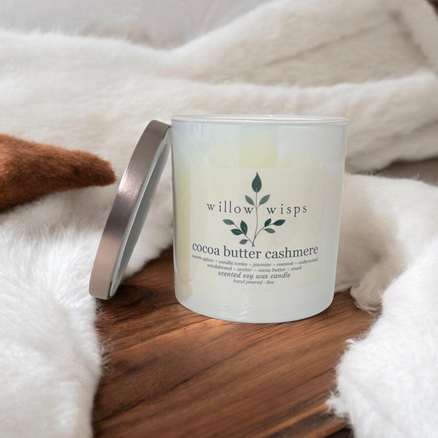 Cocoa Butter Cashmere 8oz Iridescent Candle