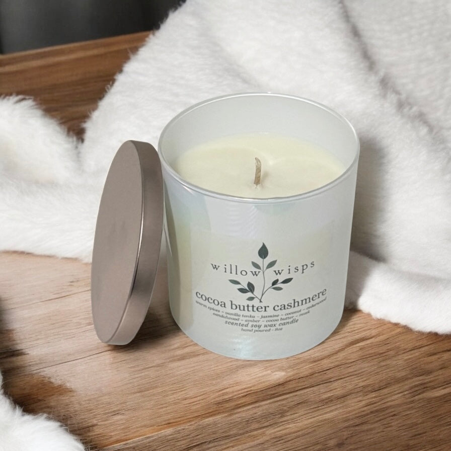 Cocoa Butter Cashmere 8oz Iridescent Candle