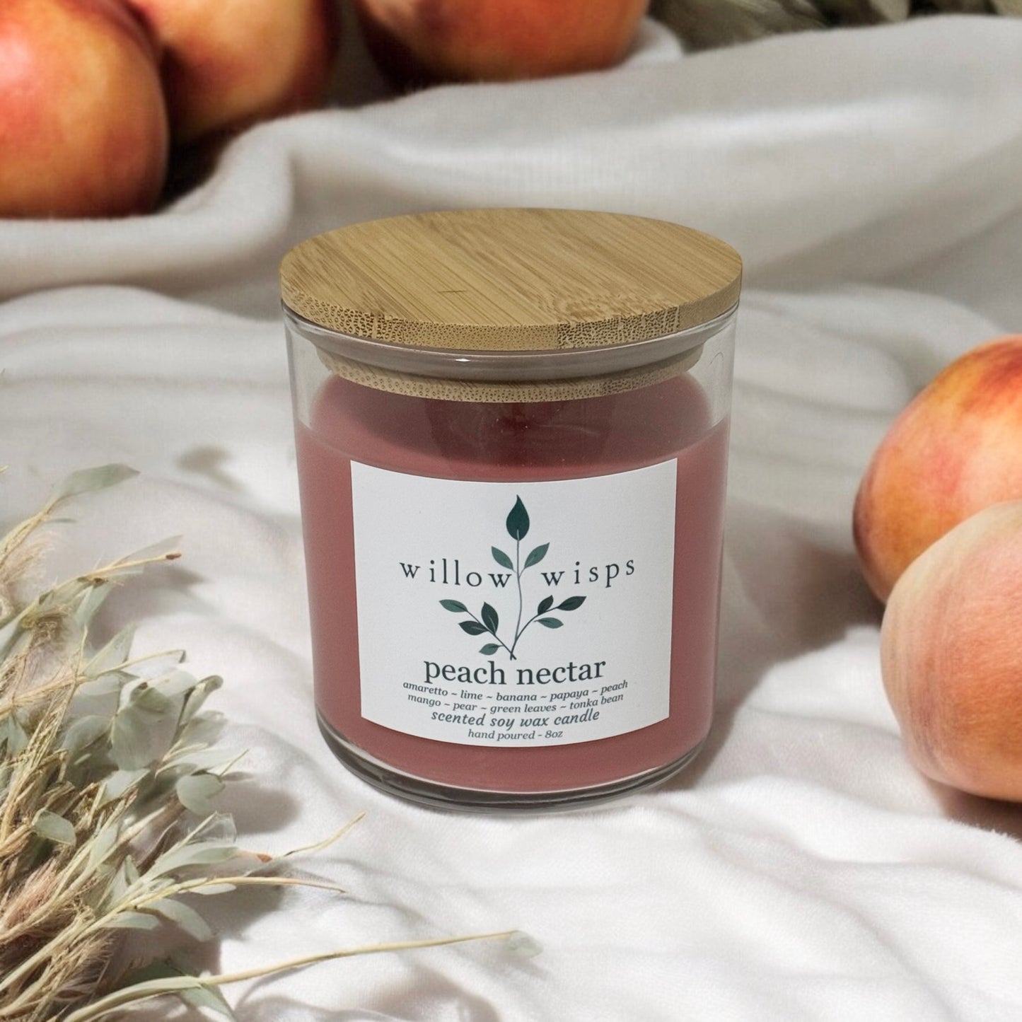 Peach Nectar 8oz Candle