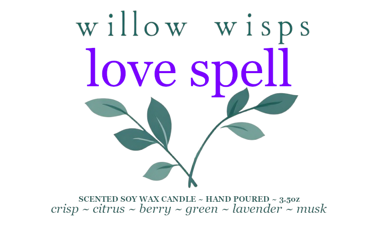 Love Spell 3.5oz Sampler Candle