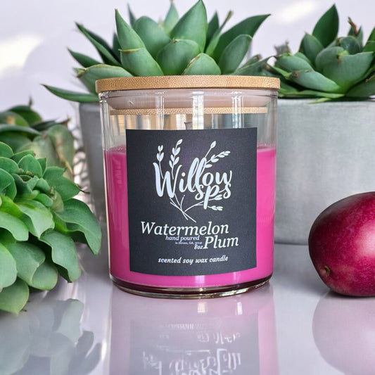 Watermelon Plum 8oz Candle