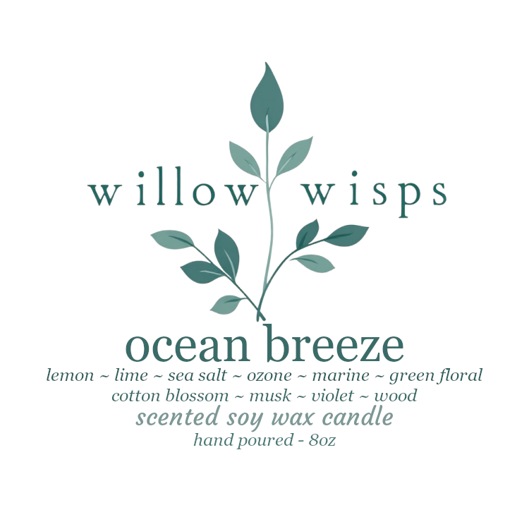 Ocean Breeze 8oz Candle