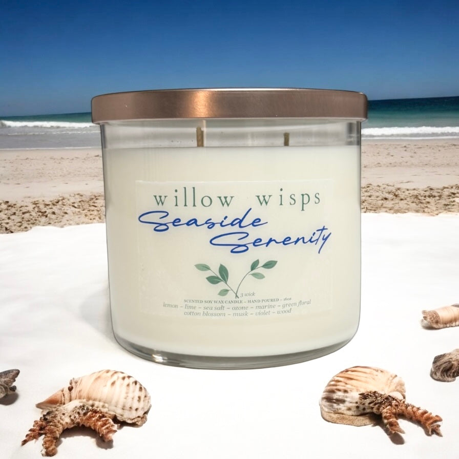 Seaside Serenity 16oz 3-Wick Candle