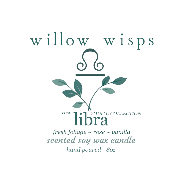 Libra 8oz Iridescent Candle