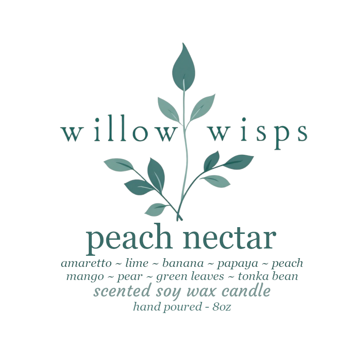 Peach Nectar 8oz Candle