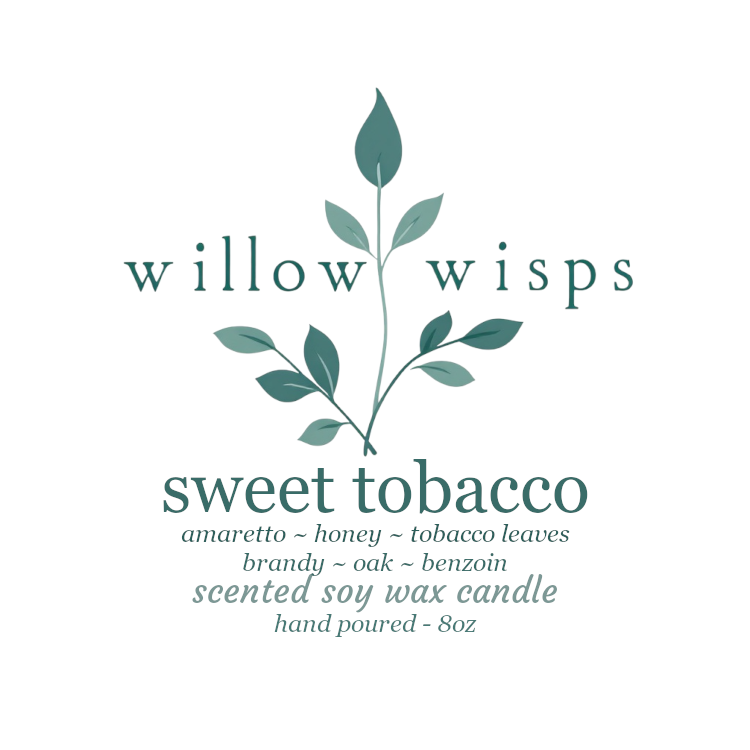 Sweet Tobacco 8oz Iridescent Candle