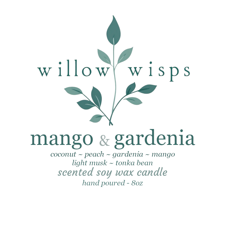 Mango & Gardenia 8oz Iridescent Candle