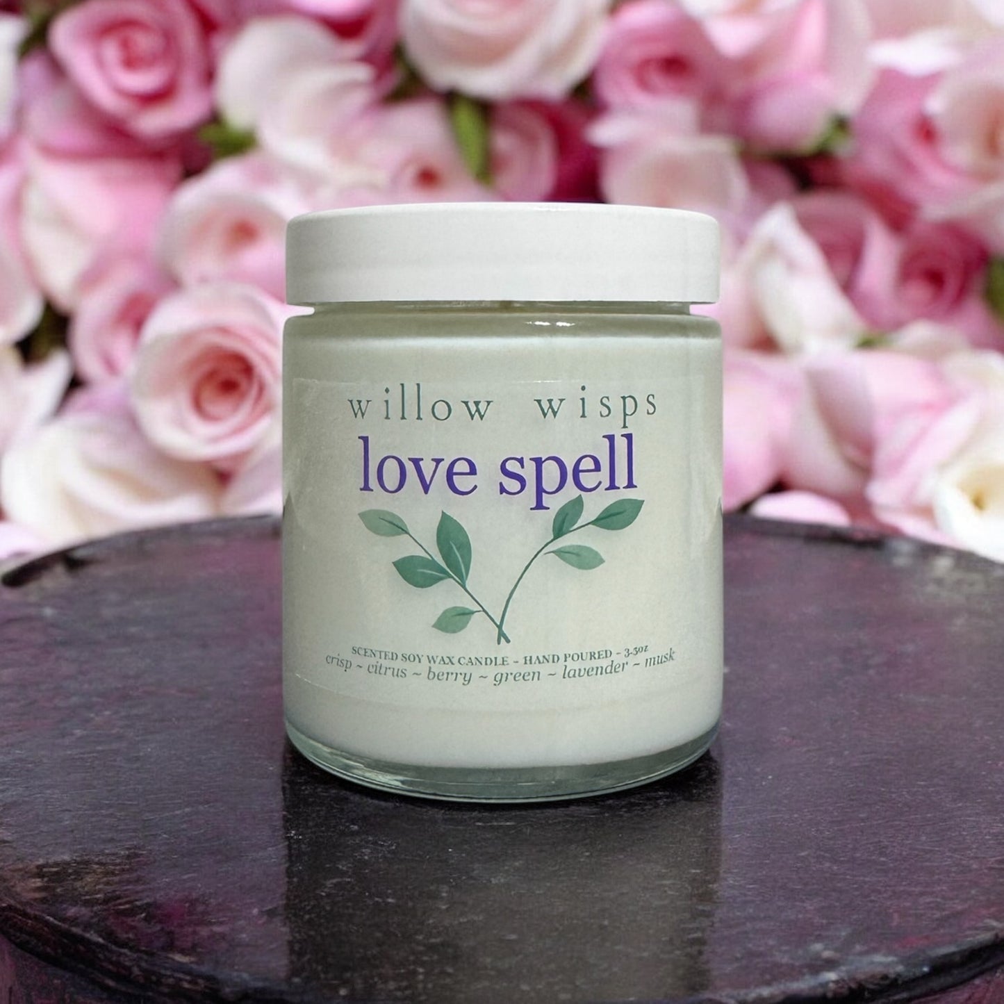Love Spell 3.5oz Sampler Candle