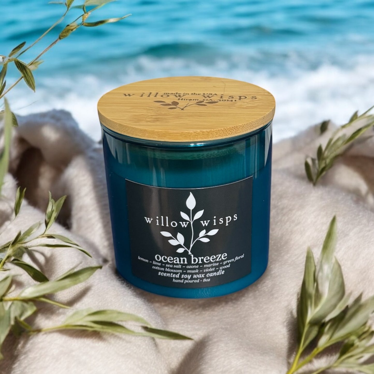 Ocean Breeze 8oz Candle