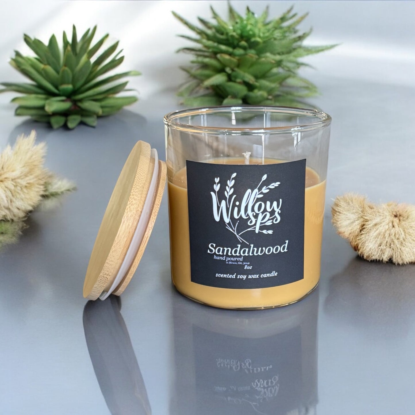 Sandalwood 8oz Candle